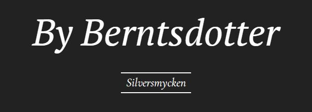 By Berntsdotter